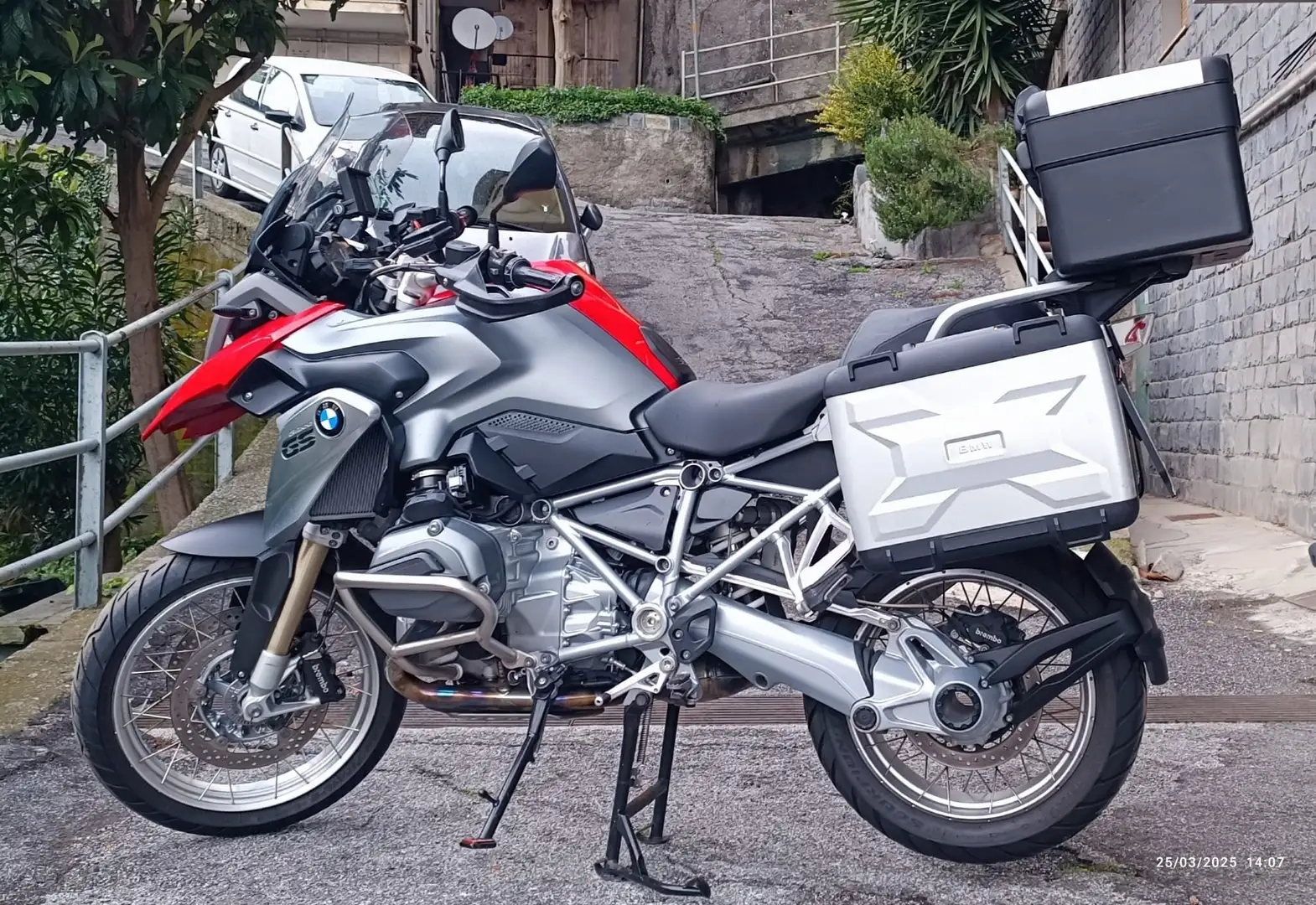 BMW R 1200 GS 2015 Full Optional ABS Rosso - 2