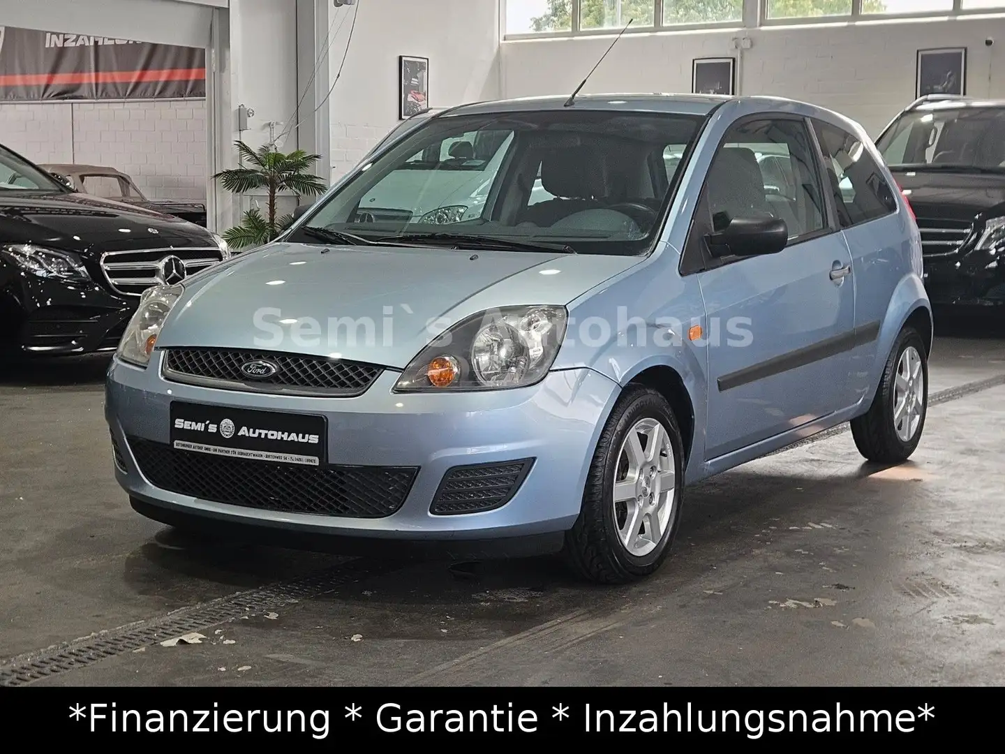Ford Fiesta Fun X|Klima|Alufelgen|TÜV Blau - 1