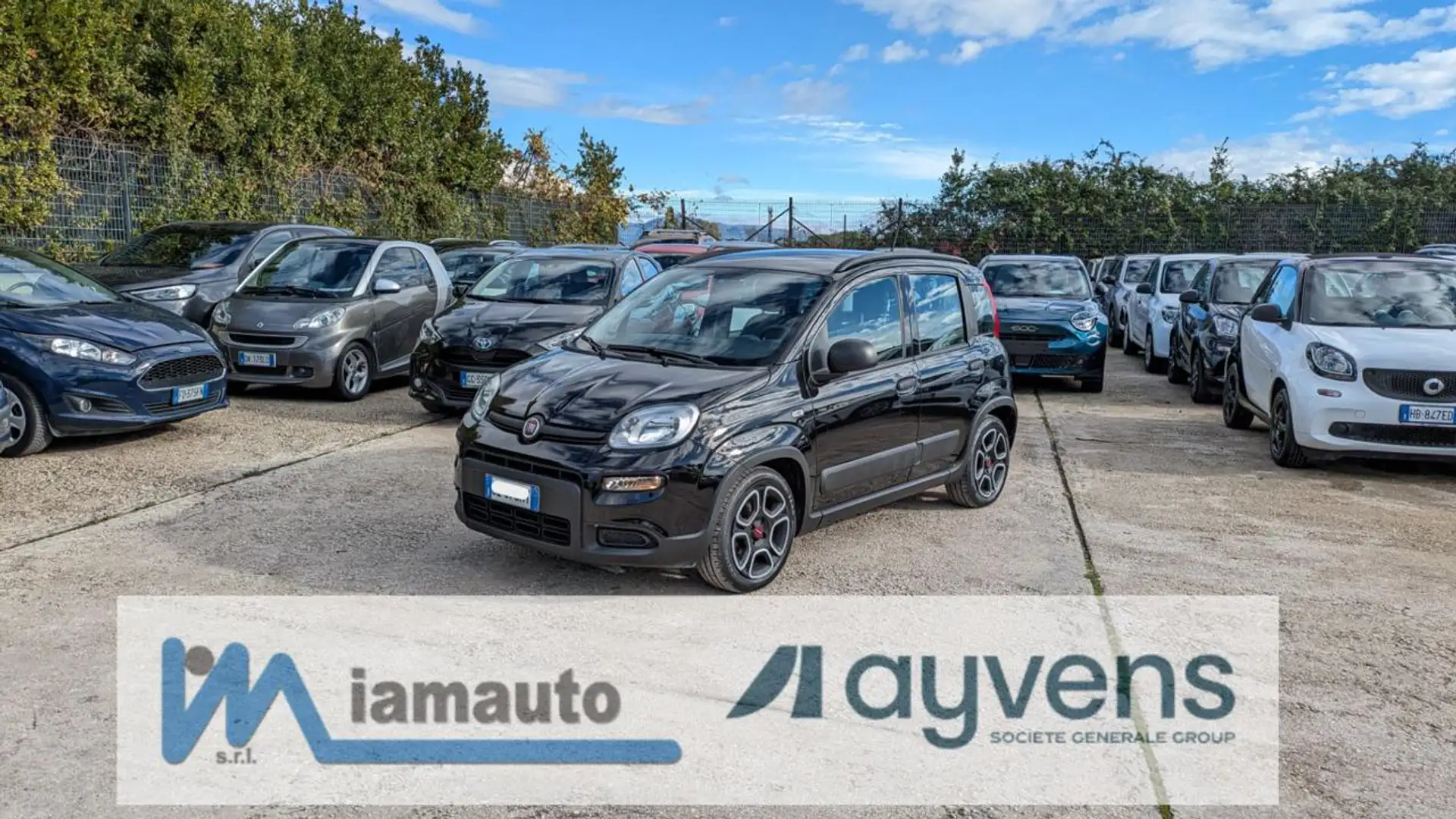 Fiat Panda 1.0cc 69cv HYBRID Černá - 1