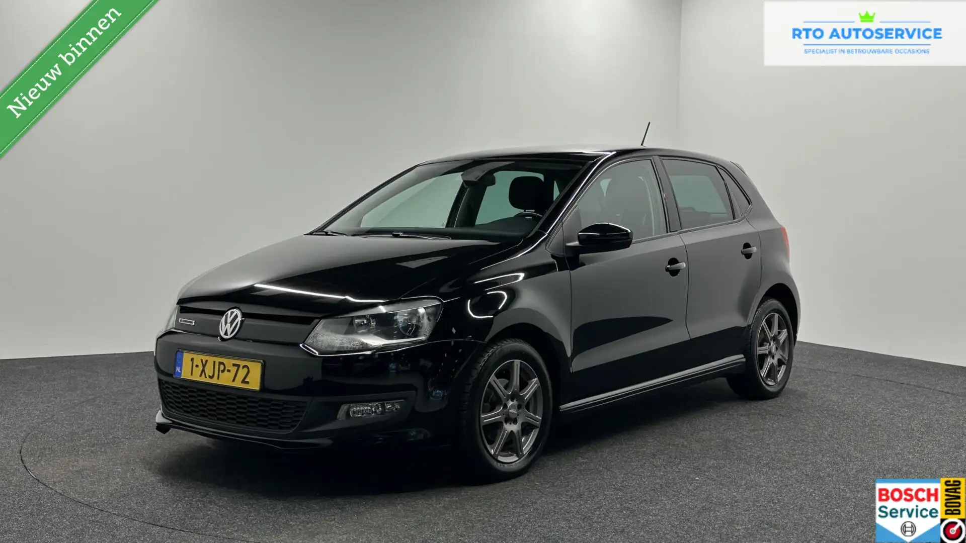 Volkswagen Polo 1.4 TDI BlueMotion ECC NAVI CRUISE TREKHAAK. Siyah - 1