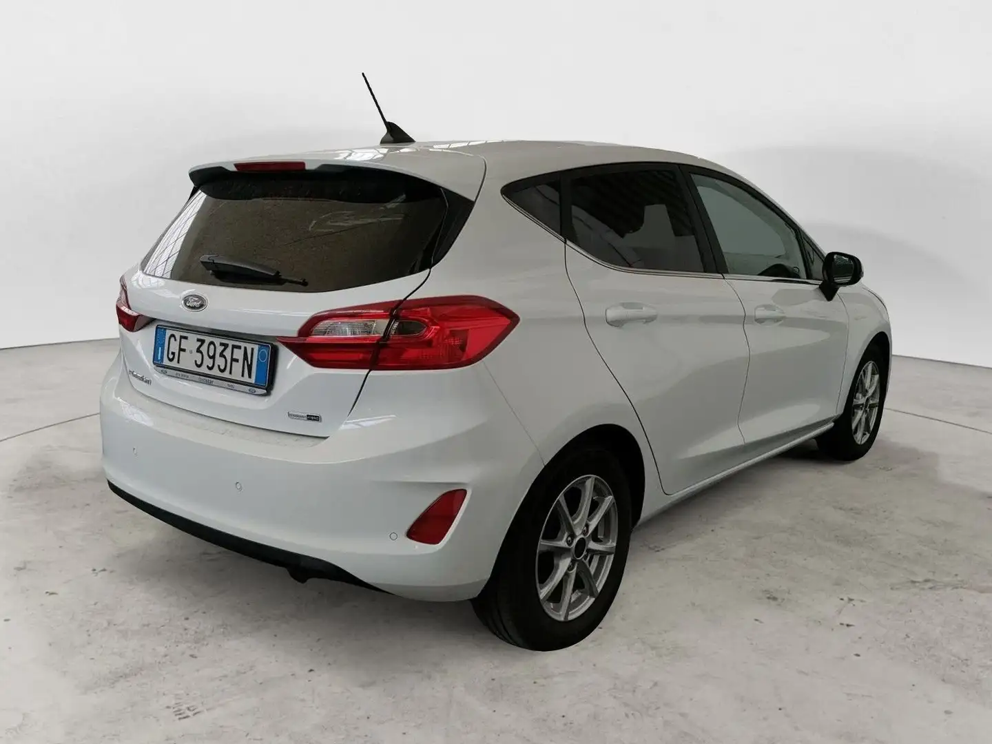 Ford Fiesta 5p 1.0 ecoboost hybrid Titanium s&s 125cv my20.75 Bianco - 2