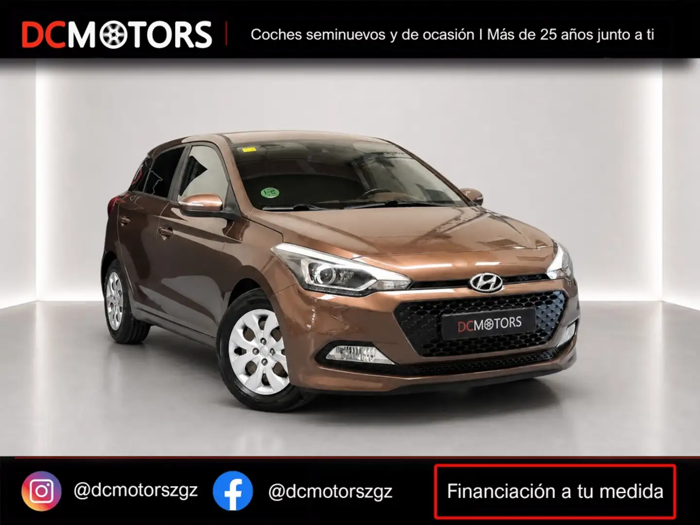 Hyundai i20 1.2 MPI KLASS 5P Marrón - 1