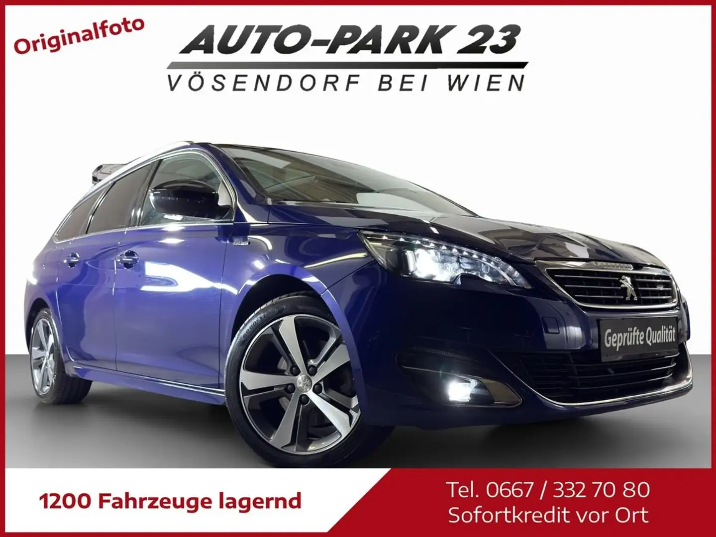 Peugeot 308 308 2.0 BlueHDi***GT Line**AUTOMATIC**MOD2017 Blau - 2