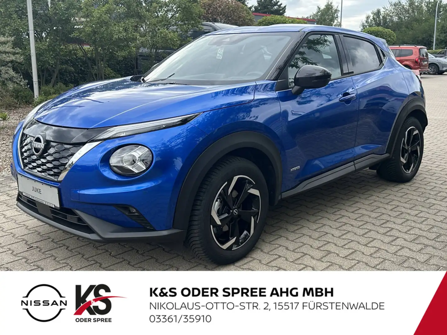 Nissan Juke 1.6 HYBRID 143 PS 4AMT N-CONNECTA NC WINTER-PAKET Blau - 1