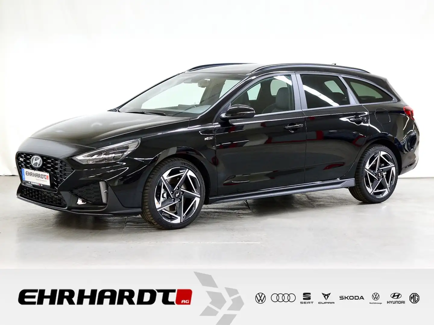 Hyundai i30 FL Kombi (MY25) 1.5 T-GDI 48V 7-DCT N-Line Sitz... Schwarz - 1