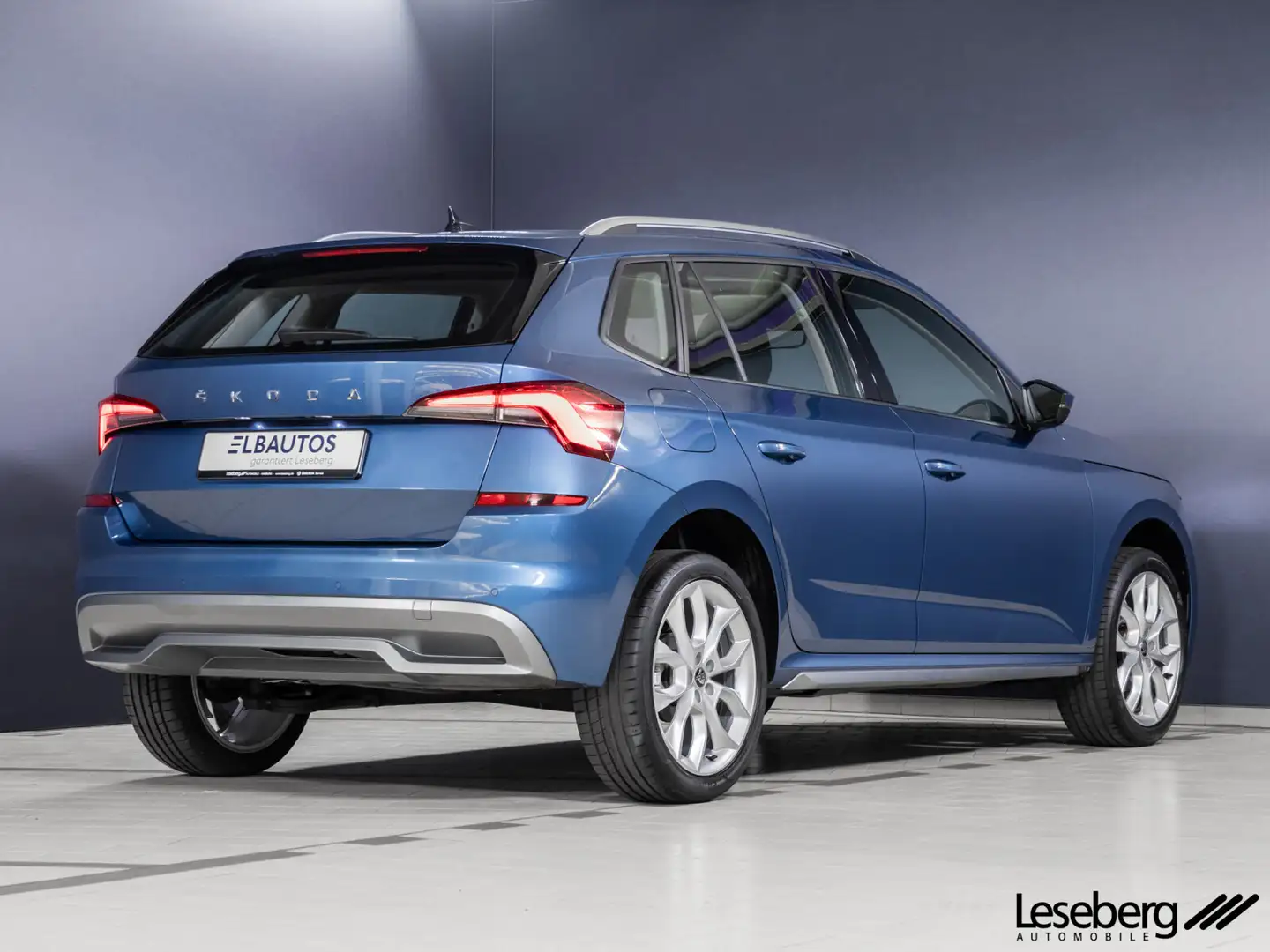 Skoda Kamiq Kamiq 1,0 TSI DSG Style LED/AHK/SmartLink/Shzg./ Blau - 2