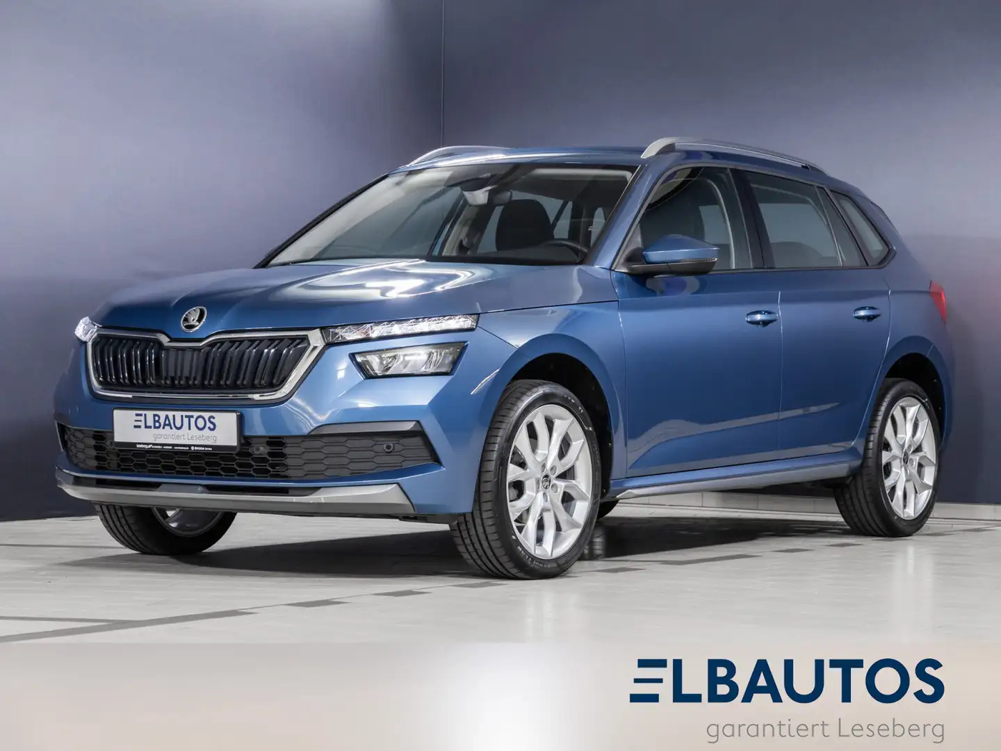 Skoda Kamiq Kamiq 1,0 TSI DSG Style LED/AHK/SmartLink/Shzg./ Blau - 1