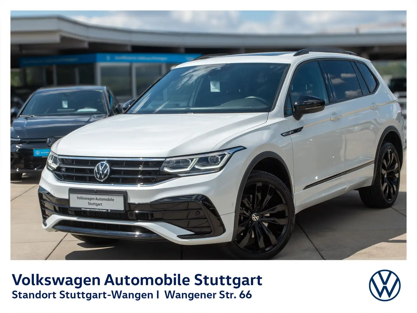 Volkswagen Tiguan Allspace R-Line 2.0 TSI DSG Kamera Navi Weiß - 1