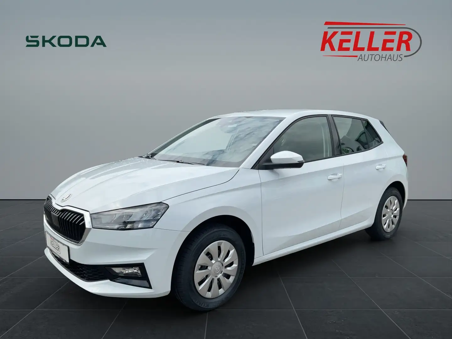 Skoda Fabia Essence 1,0 MPI 59 kW 5-Gang-Schaltgetriebe Weiß - 1