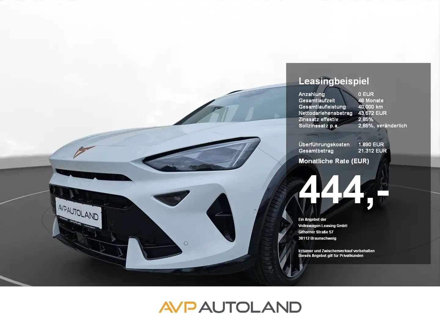 CUPRA Formentor 1.5 e-Hybrid DSG VZ Weiß - 1