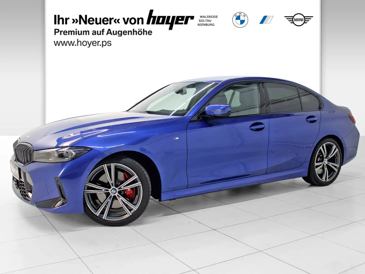 BMW 320 i Limousine M Sportpaket HiFi DAB LED RFK Blauw - 1