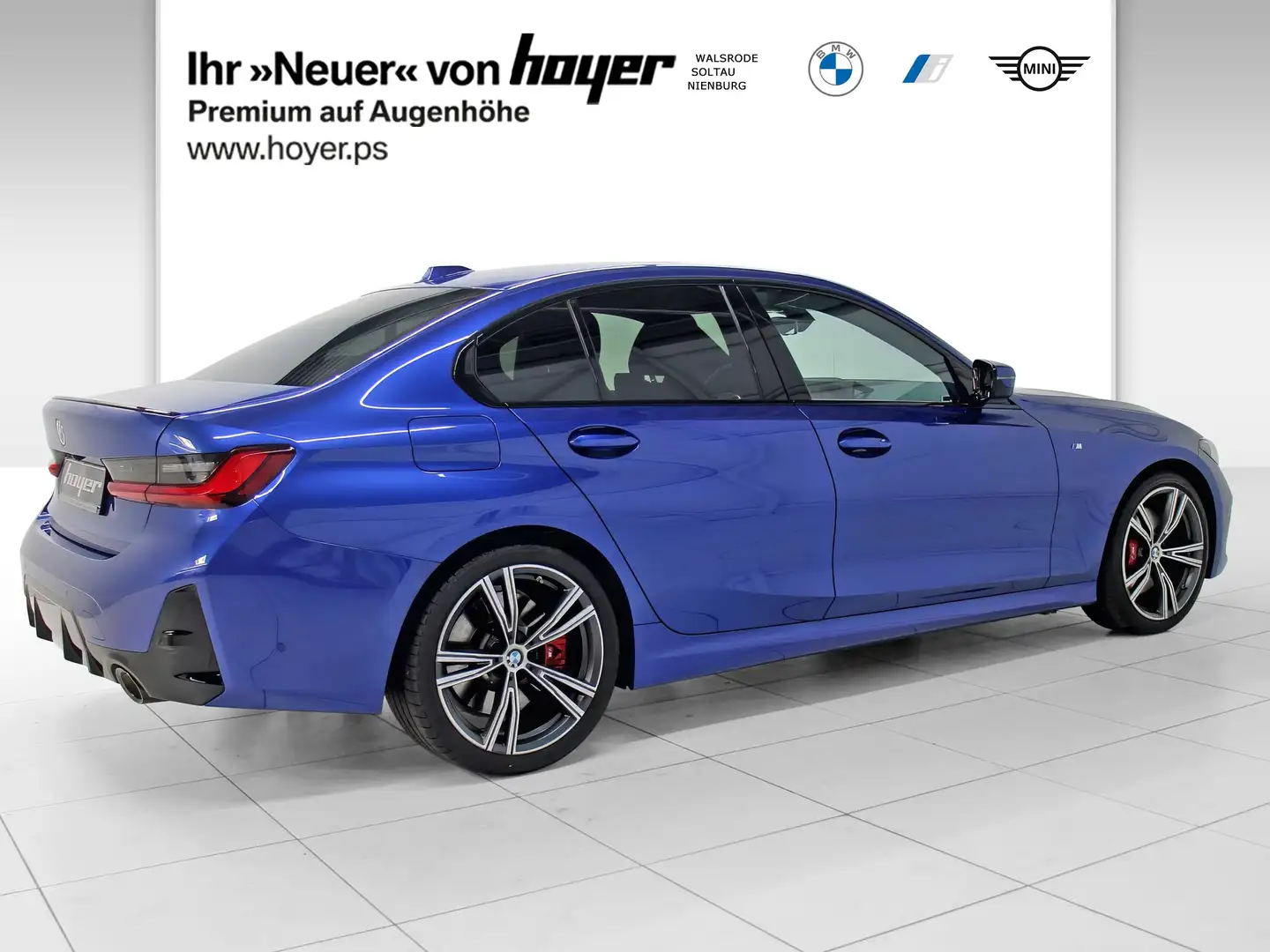 BMW 320 i Limousine M Sportpaket HiFi DAB LED RFK Blauw - 2