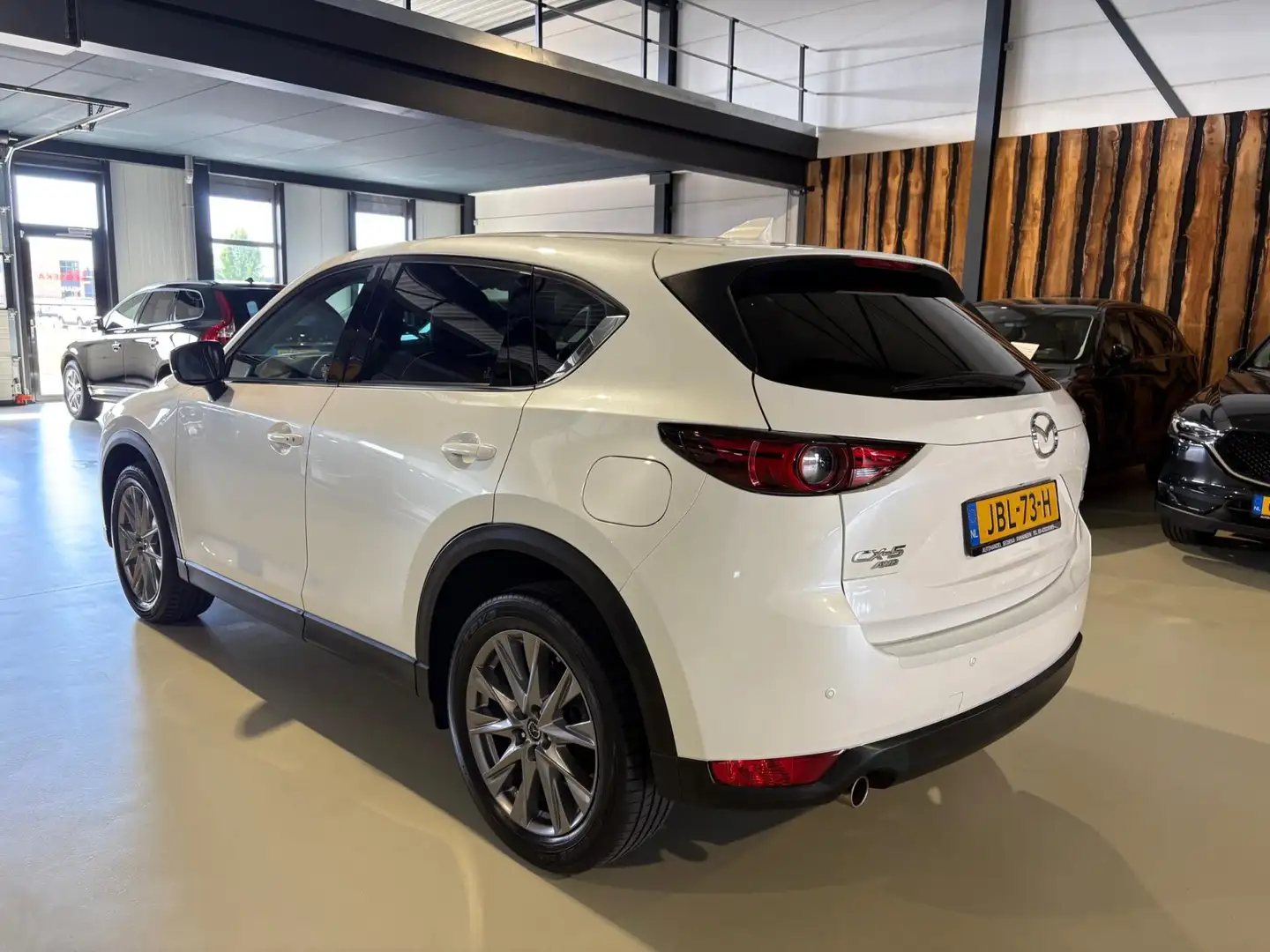 Mazda CX-5 2.5 SkyActiv-G 194 Signature AWD leder schuifdak a Weiß - 2