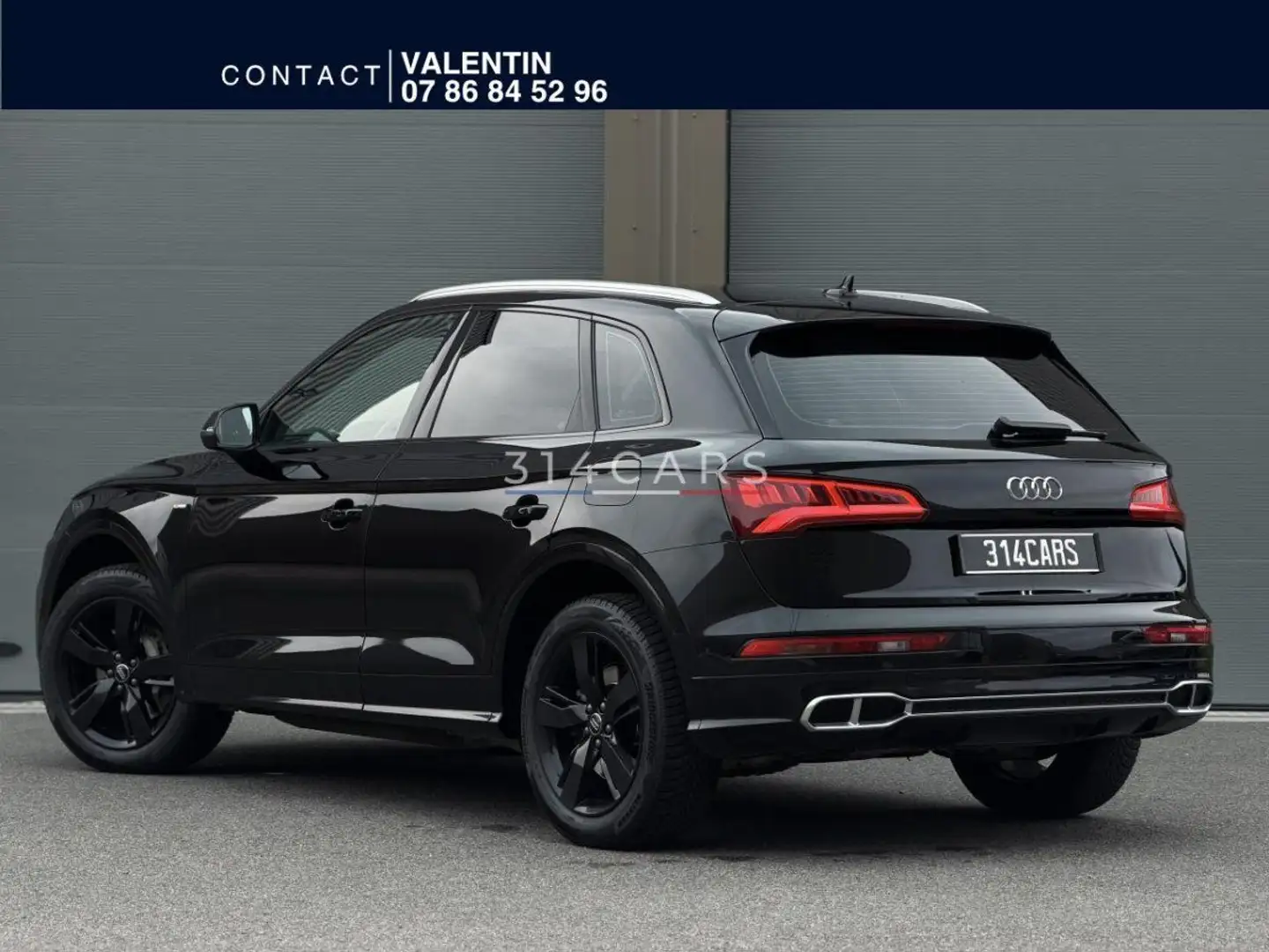 Audi Q5 S-Line Quattro Hybrid 55 TFSIe 367 S-tronic - Garantie 12 mois Zwart - 2