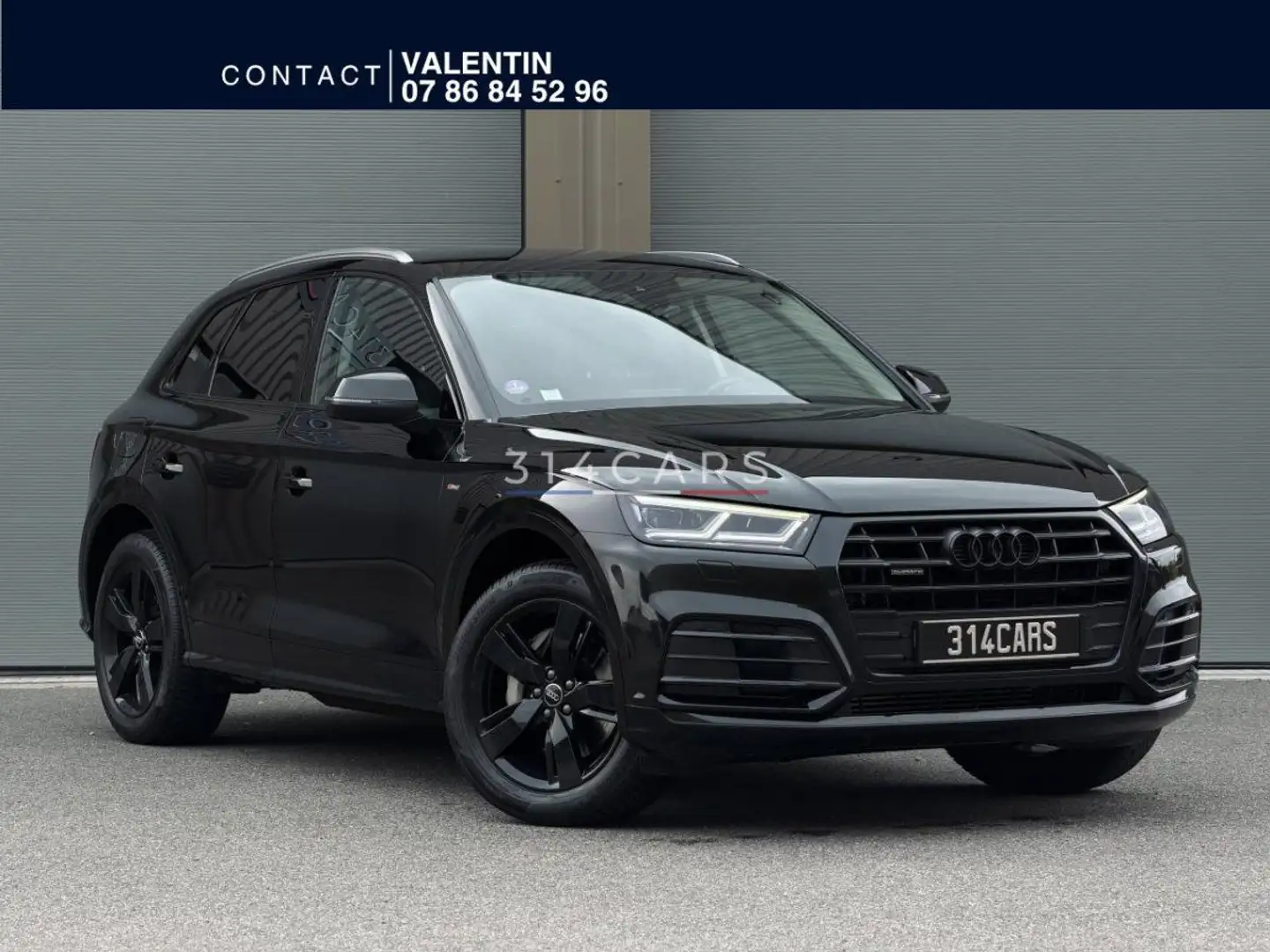 Audi Q5 S-Line Quattro Hybrid 55 TFSIe 367 S-tronic - Garantie 12 mois Negro - 1