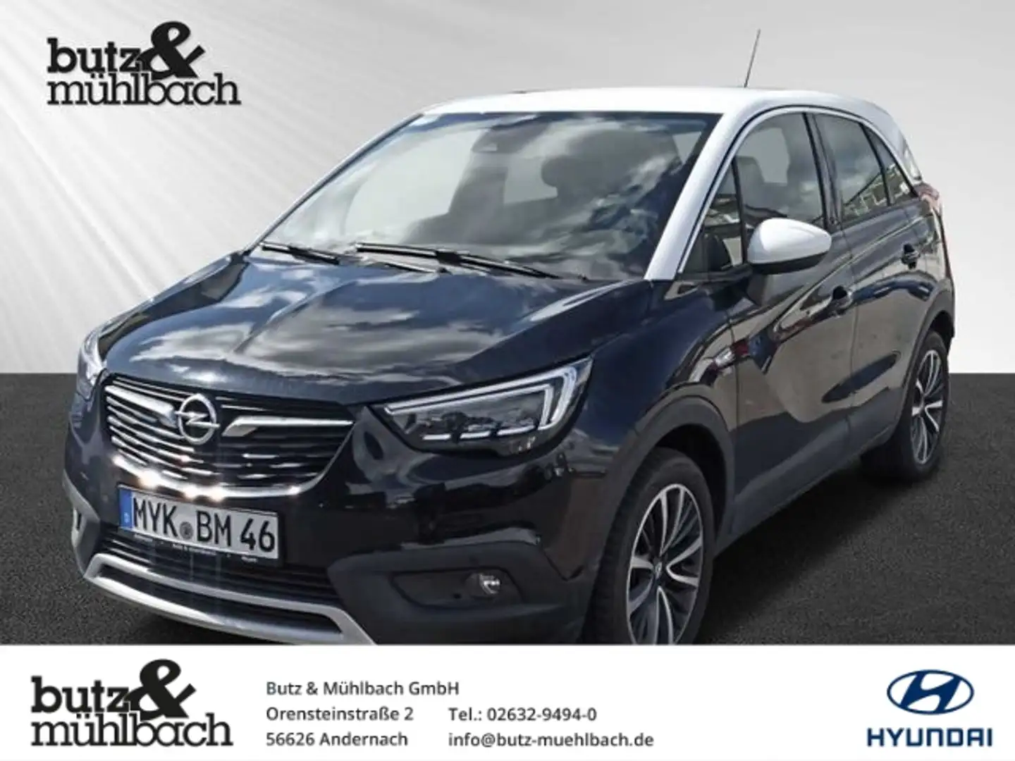 Opel Crossland 1.2 120 Jahre Dach weiß Чорний - 1