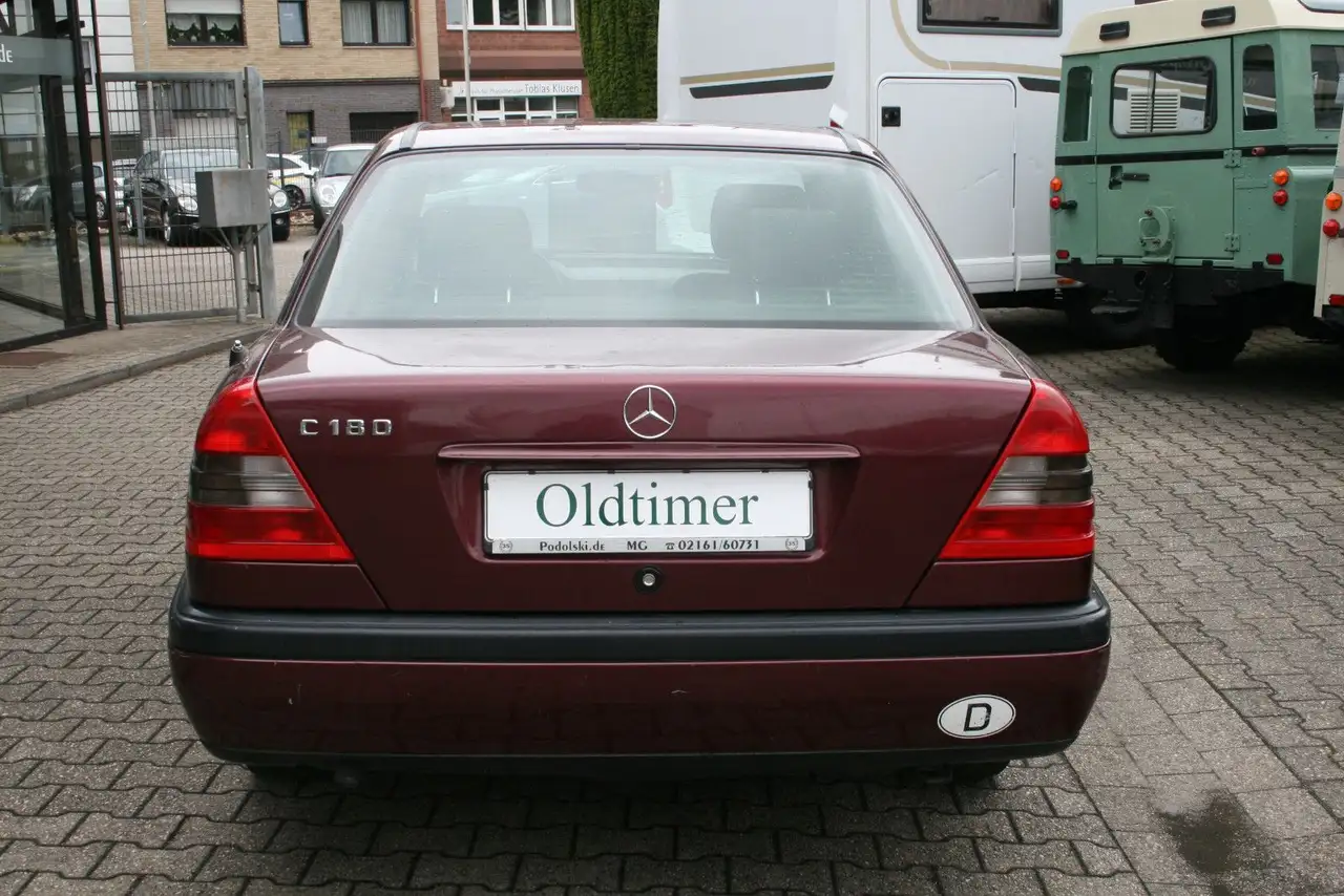 Mercedes-Benz C 180 |Oldtimer|Klima|Schiebedach|Autom.|1. Hd, foto 4