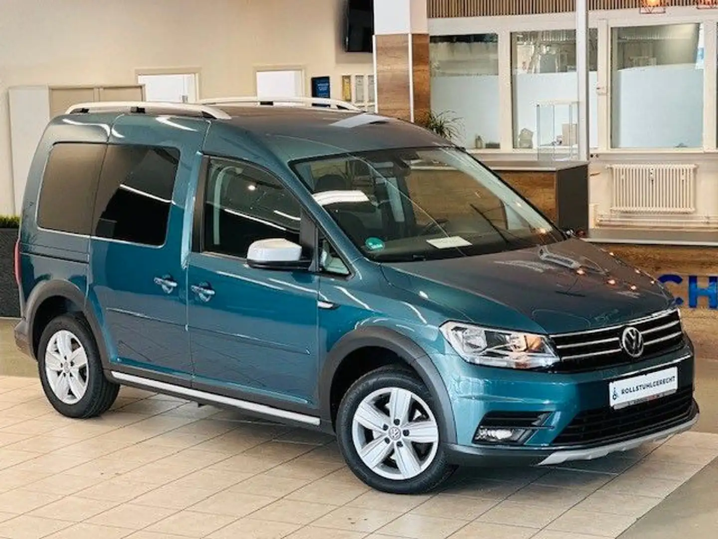 Volkswagen Caddy -Alltrack-DSG-Behindertengerecht-Rampe Зелений - 1