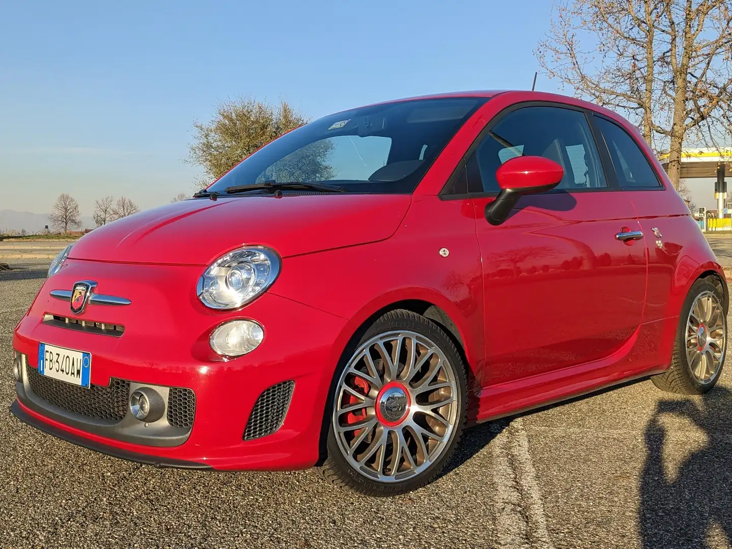Abarth 595 Turismo Czerwony - 2