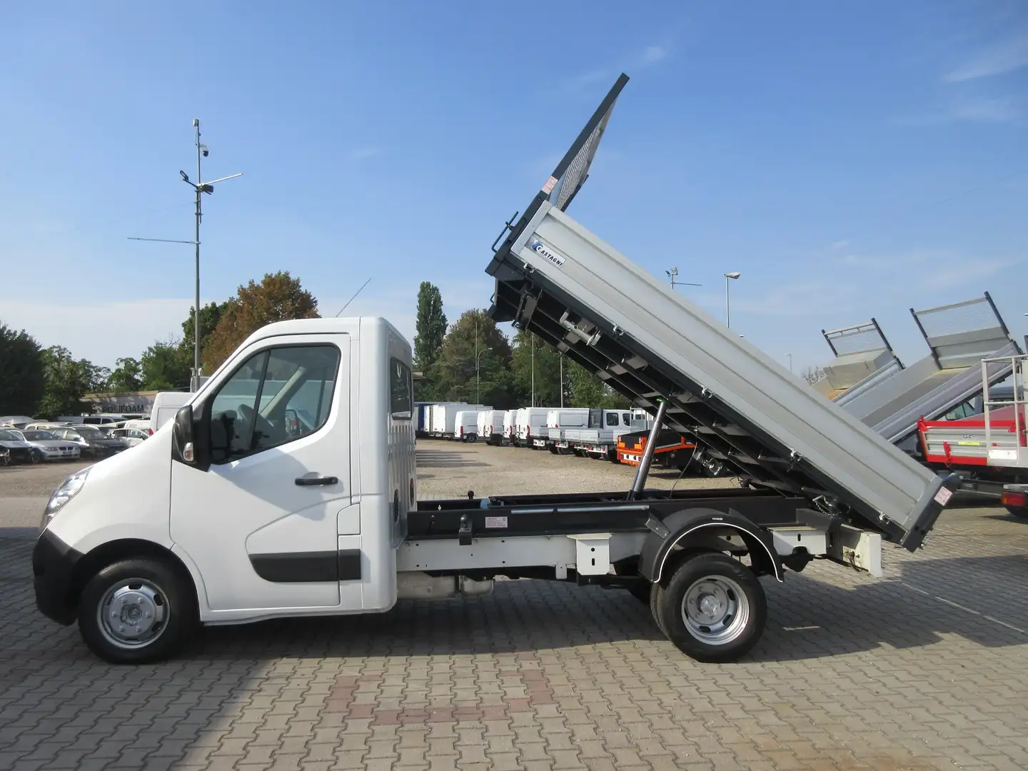 Renault Master CASSONE RIBALTABILE TRILATERALE Bianco - 1