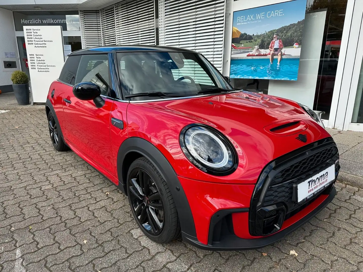 MINI Cooper S John Cooper Works Trim+Navi+akt.Tempom. Rot - 1