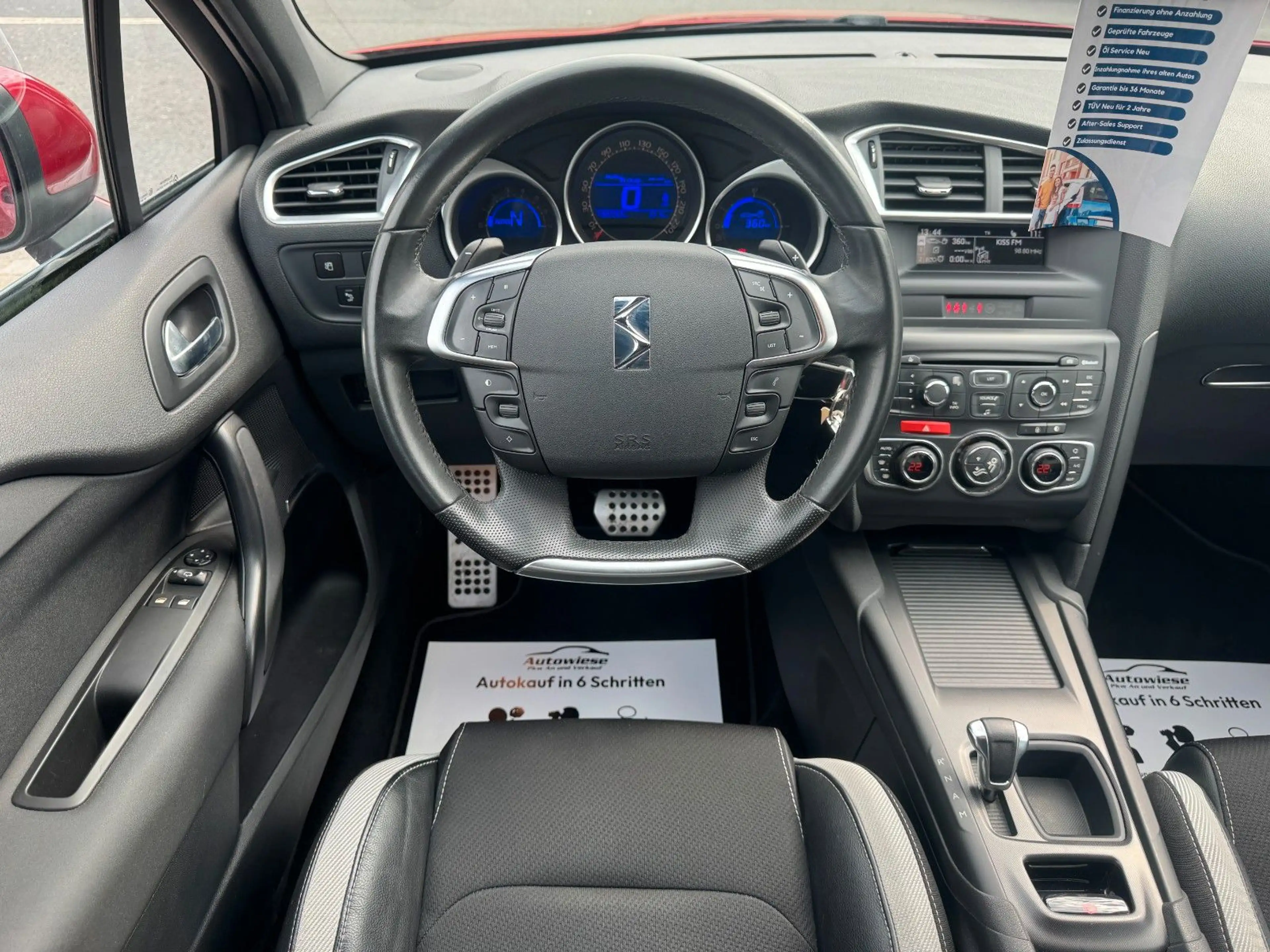 Citroen DS4 SoChic 1.6HDI*Aut.*Klima*Temp.*PDC*Massage* — photo 13