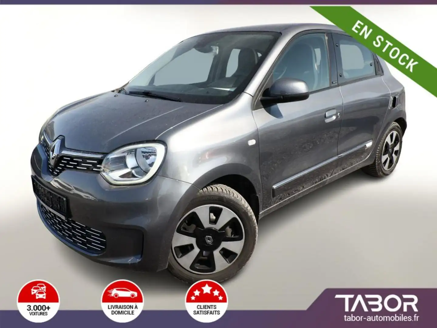 Renault Twingo Electric Vibes GPS Schuko Clima Gris - 1