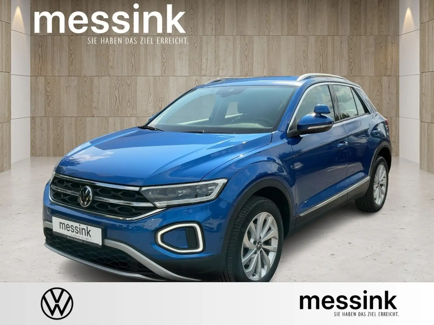 Volkswagen T-Roc 1.5 TSI Style OPF (EURO 6d) AHK Kam. Navi Blu/Azzurro - 1