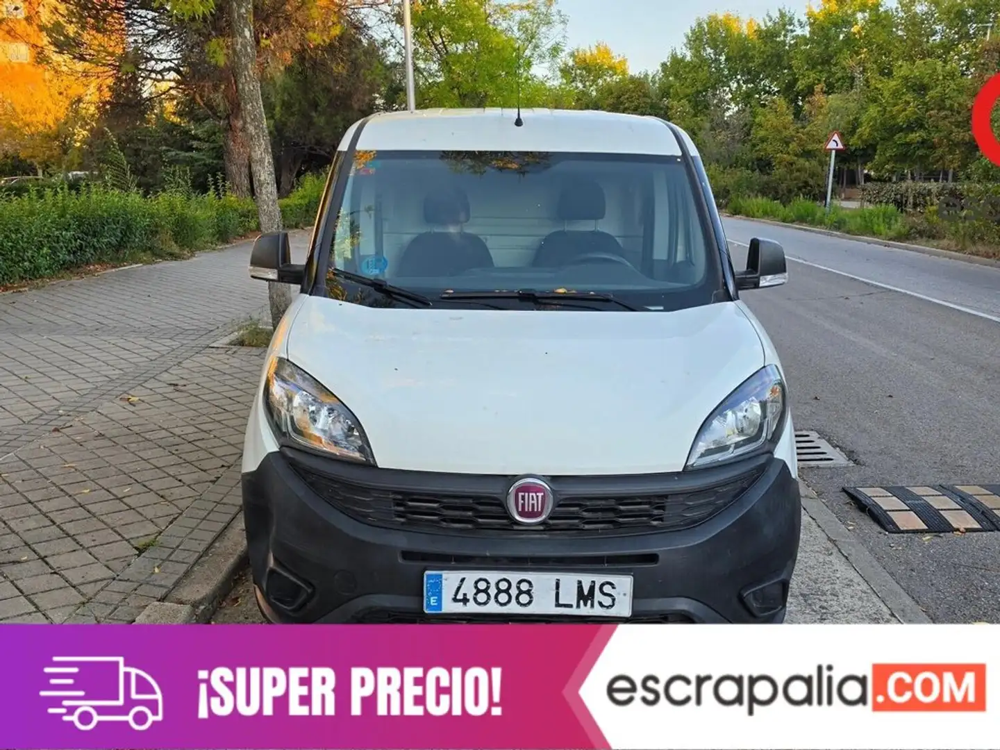 Fiat Dobló Cargo 1.4 T-Jet GNC SX Maxi Blanco - 2