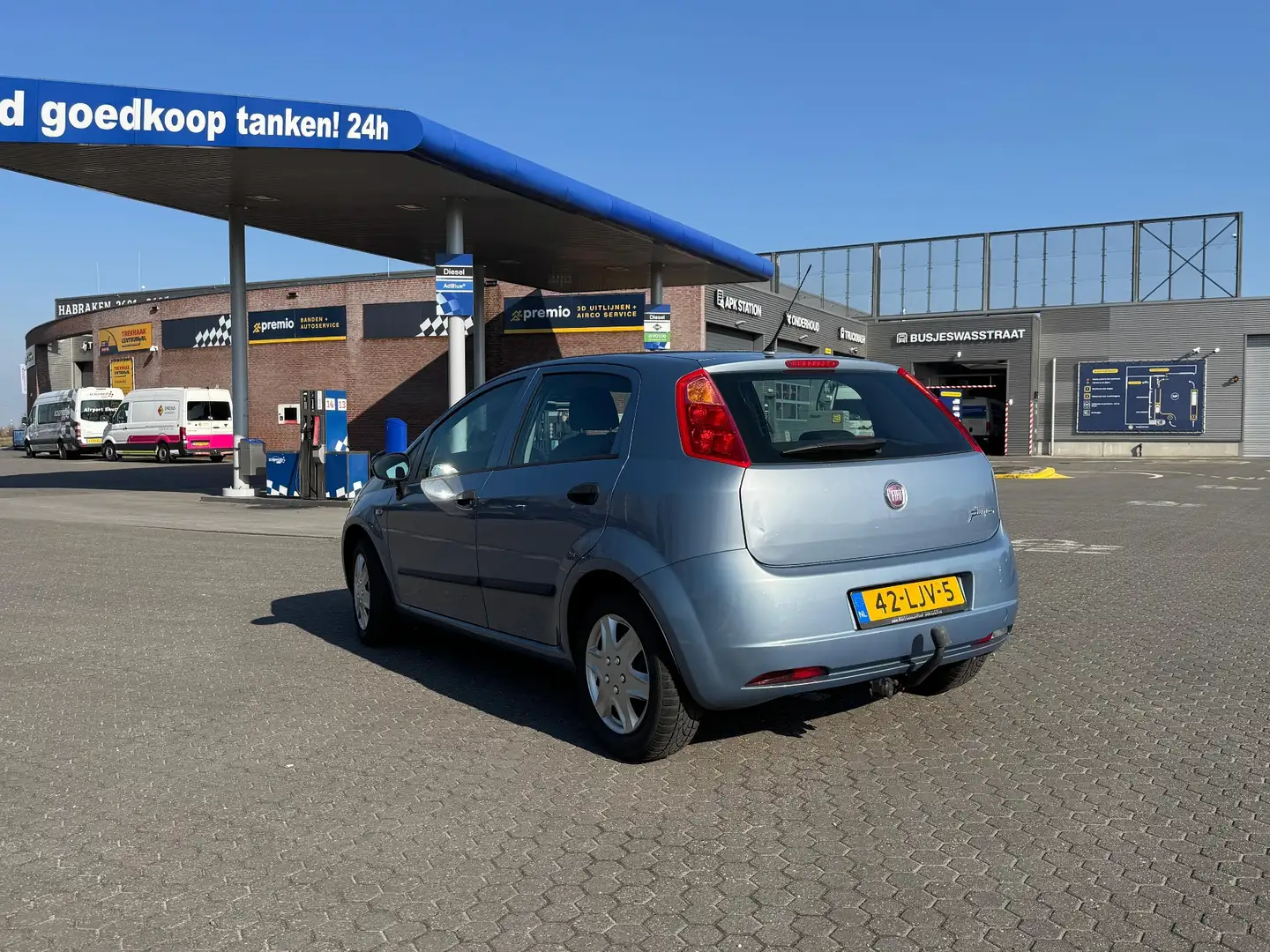 Fiat Punto 1.2 Actual Blauw - 2