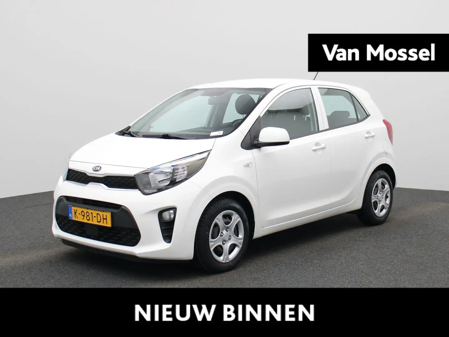 Kia Picanto 1.0 DPi ComfortLine | AIRCO | BLUETOOTH | 5 DEURS Weiß - 1