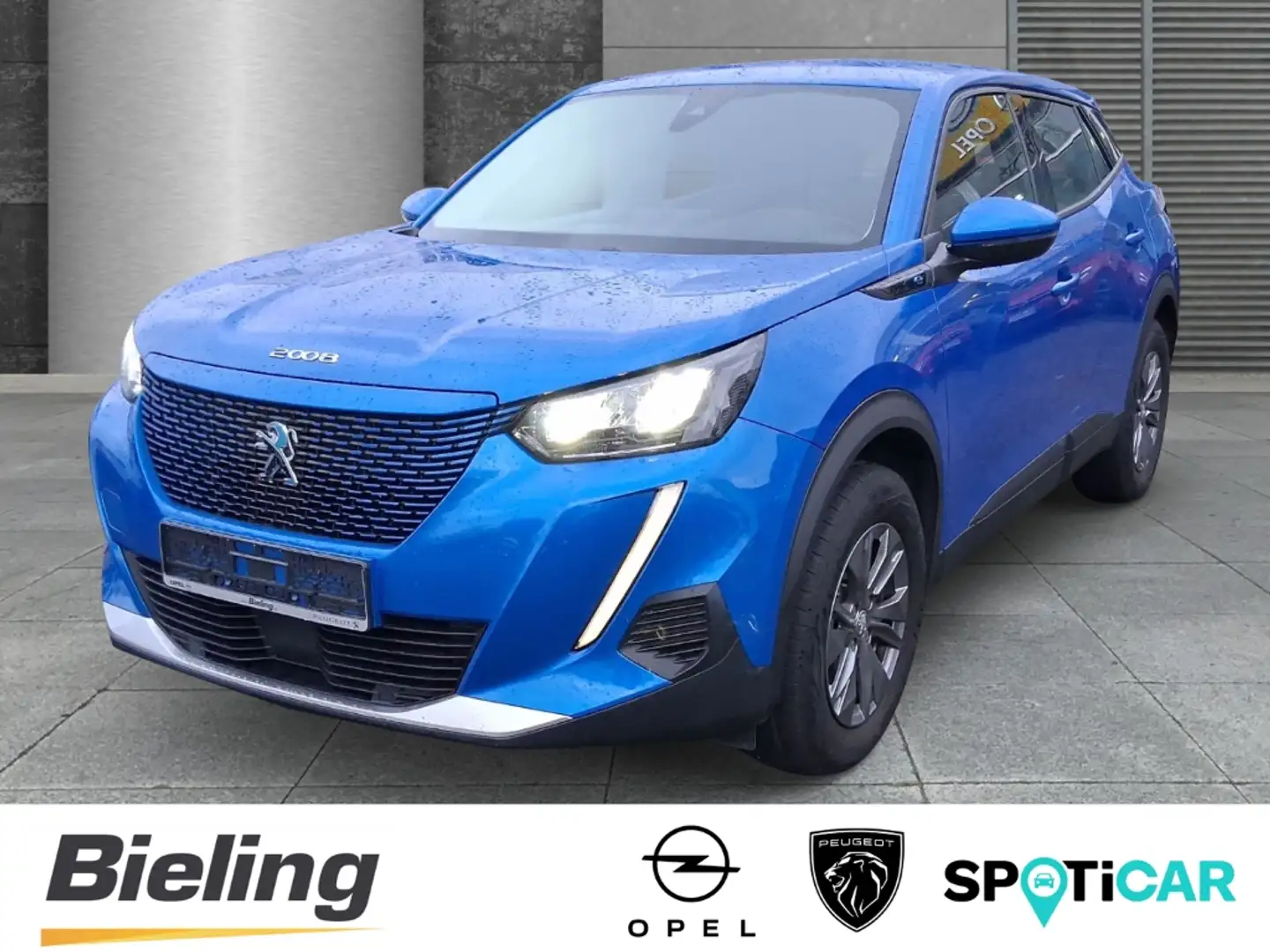 Peugeot 2008 Active (SOH 93%) LED Scheinwerfer 1.Hand Blau - 1