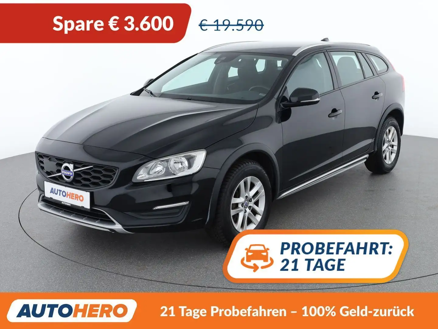 Volvo V60 Cross Country 2.0 D3 Business Schwarz - 1