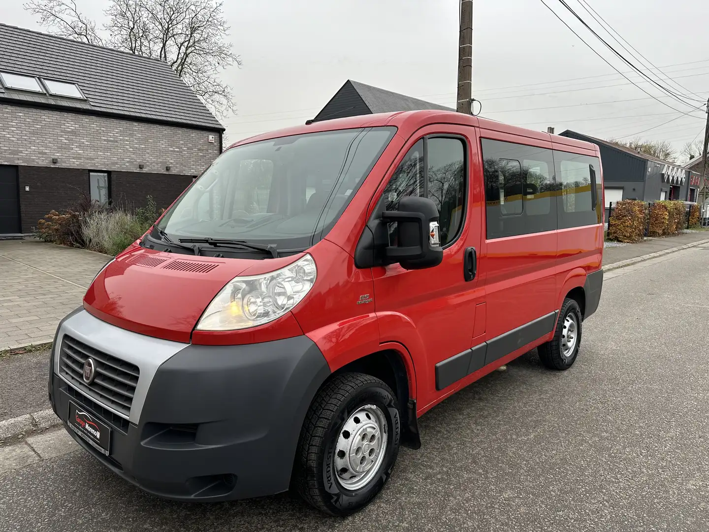 Fiat Ducato 2.0 Multijet L PANORAMA 9 PLACES GARANTIE 12 Mois Rood - 1