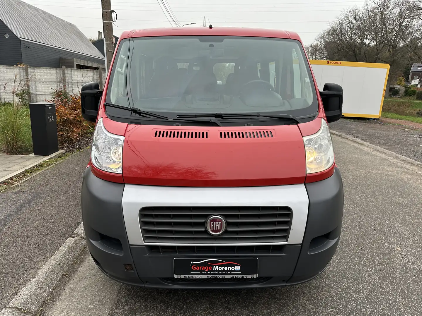 Fiat Ducato 2.0 Multijet L PANORAMA 9 PLACES GARANTIE 12 Mois Rood - 2