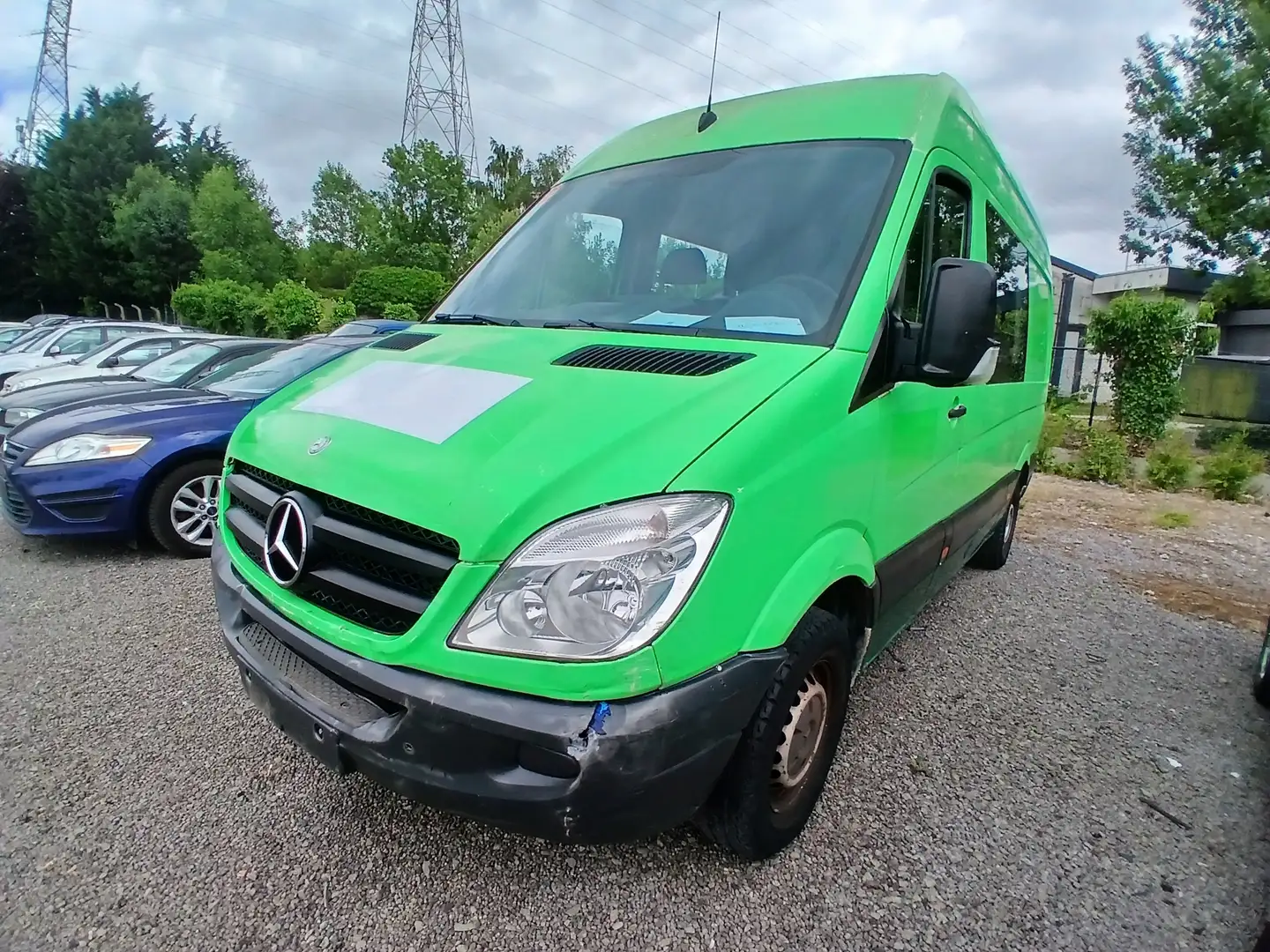 Mercedes-Benz Sprinter 310 2.1 CDI double cabines Groen - 2