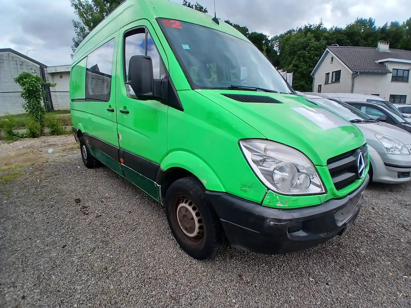 Mercedes-Benz Sprinter 310 2.1 CDI double cabines Groen - 1