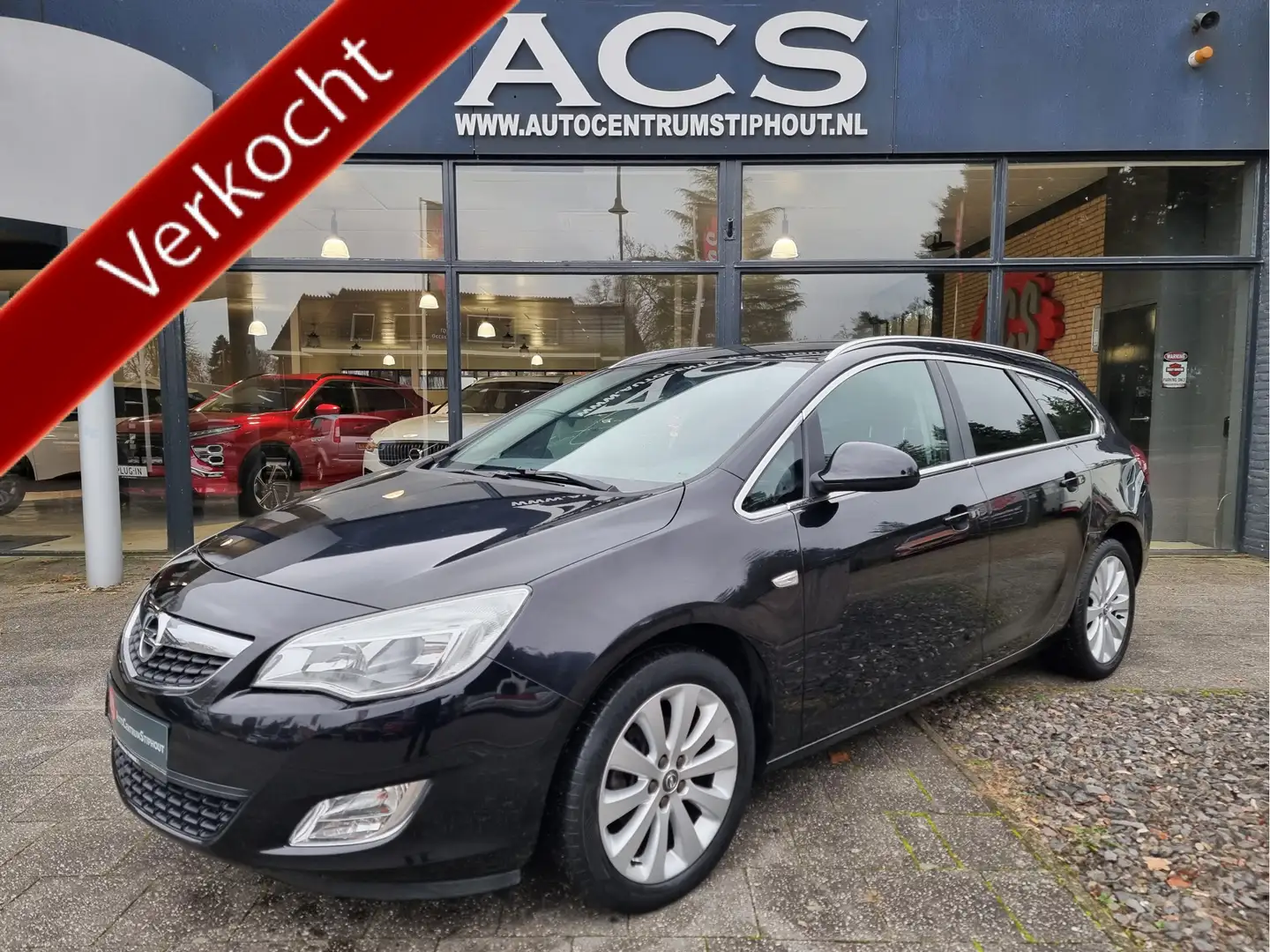Opel Astra Sports Tourer 1.4 Turbo Cosmo | Leder | Navi | Cli Noir - 1
