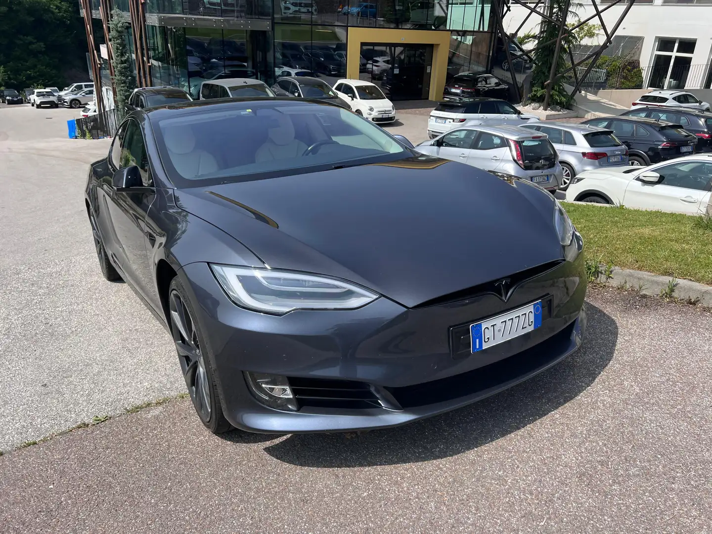 Tesla Model S Model S 100 D Grigio - 2