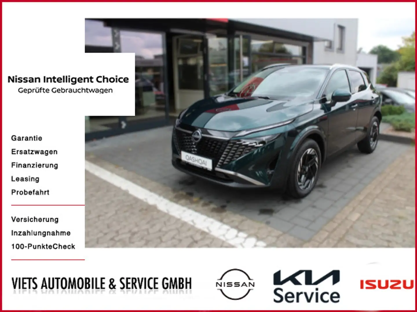 Nissan Qashqai 1.3 DIG-T N-Connecta Winter Vert - 1