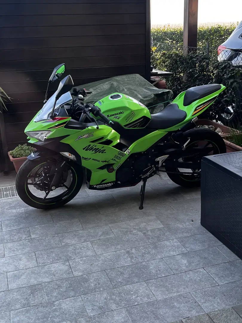 Kawasaki Ninja 400 performance Zielony - 1