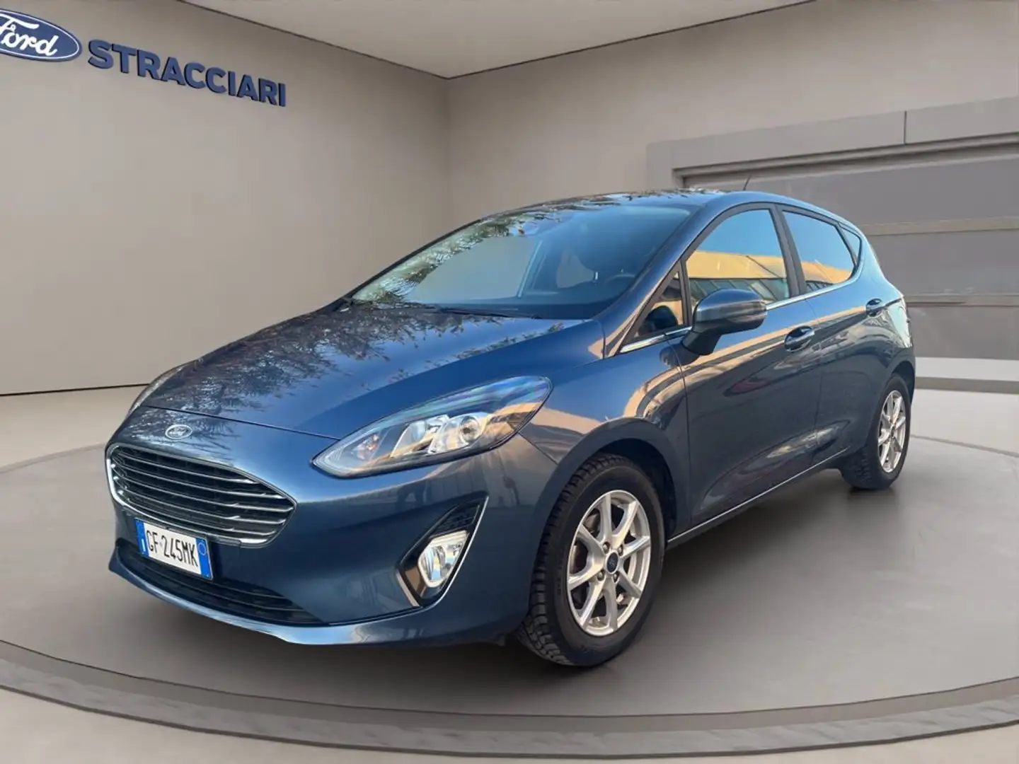 Ford Fiesta 5p 1.0 ecoboost h Titanium 125cv Blu/Azzurro - 1