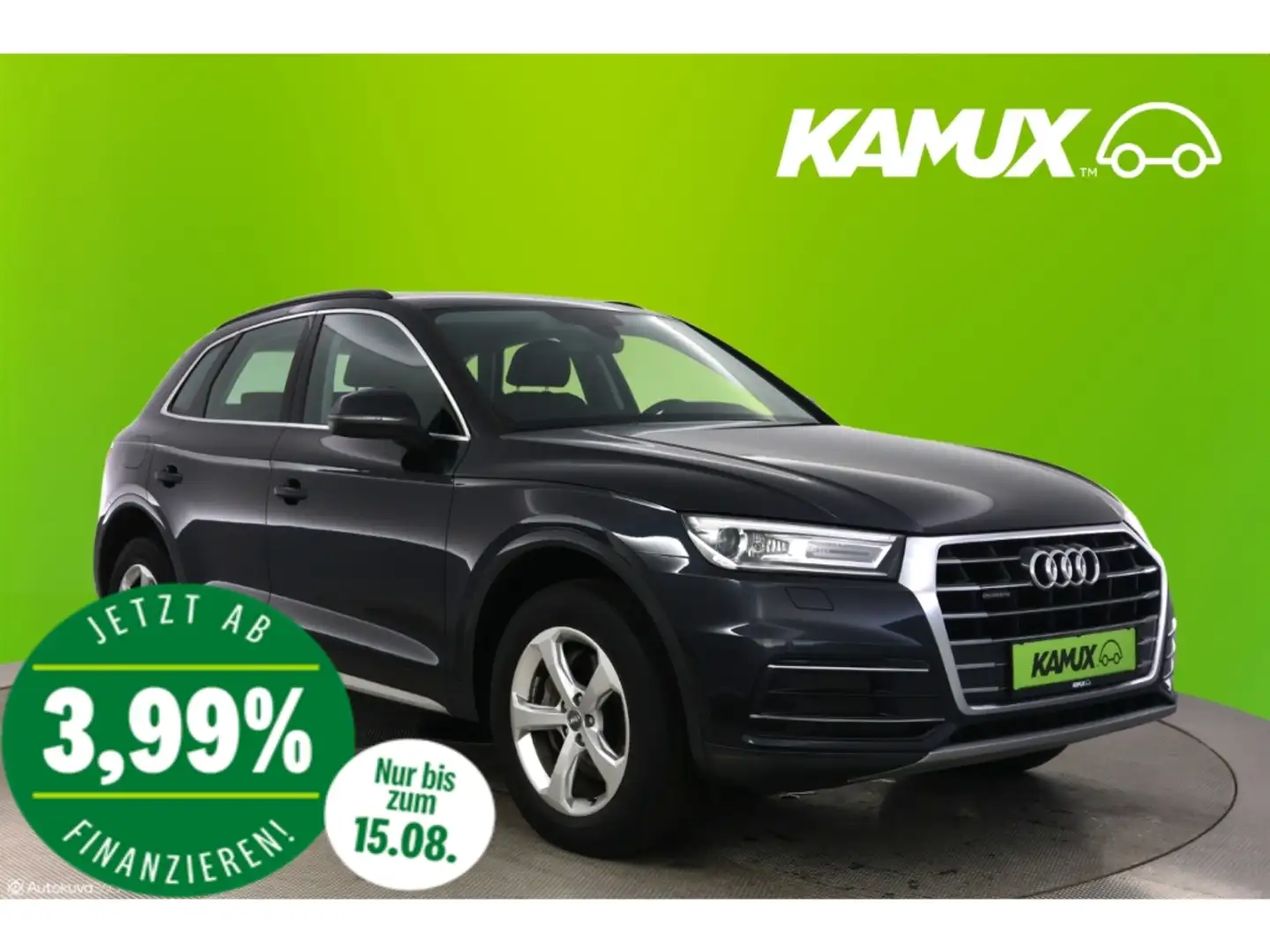 Audi Q5 40TDI quattro S-tronic design+XENON+NAVI+PDC Blauw - 1