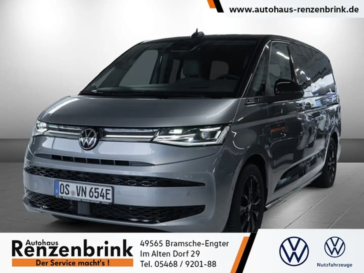 Volkswagen T7 Multivan Edition eHybrid lang 4MOTION Silber - 1