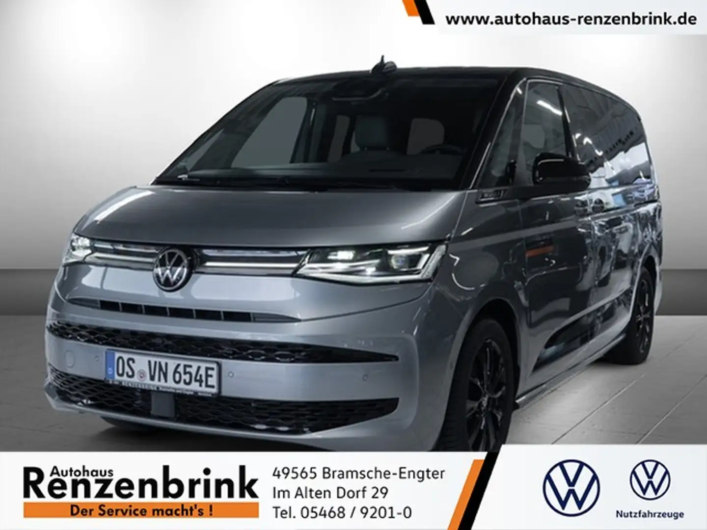 Volkswagen T7 Multivan Edition eHybrid lang 4MOTION Silber - 1