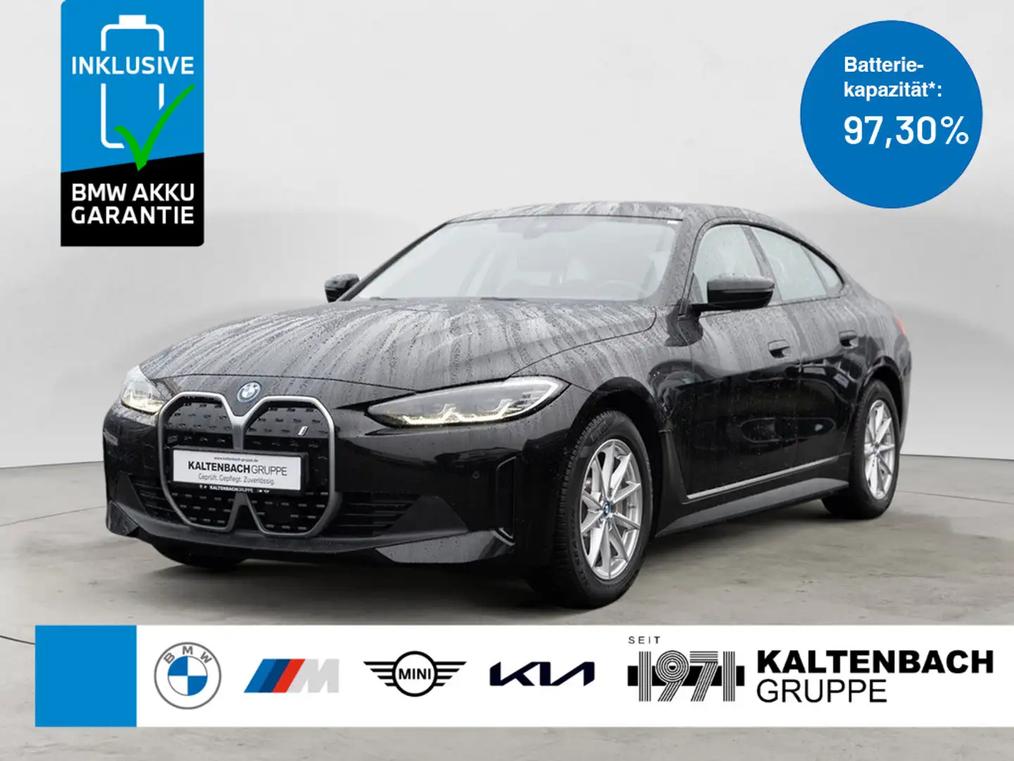 BMW i4 eDrive 35 Gran Coupe LED NAVI KAMERA SHZ Schwarz - 1