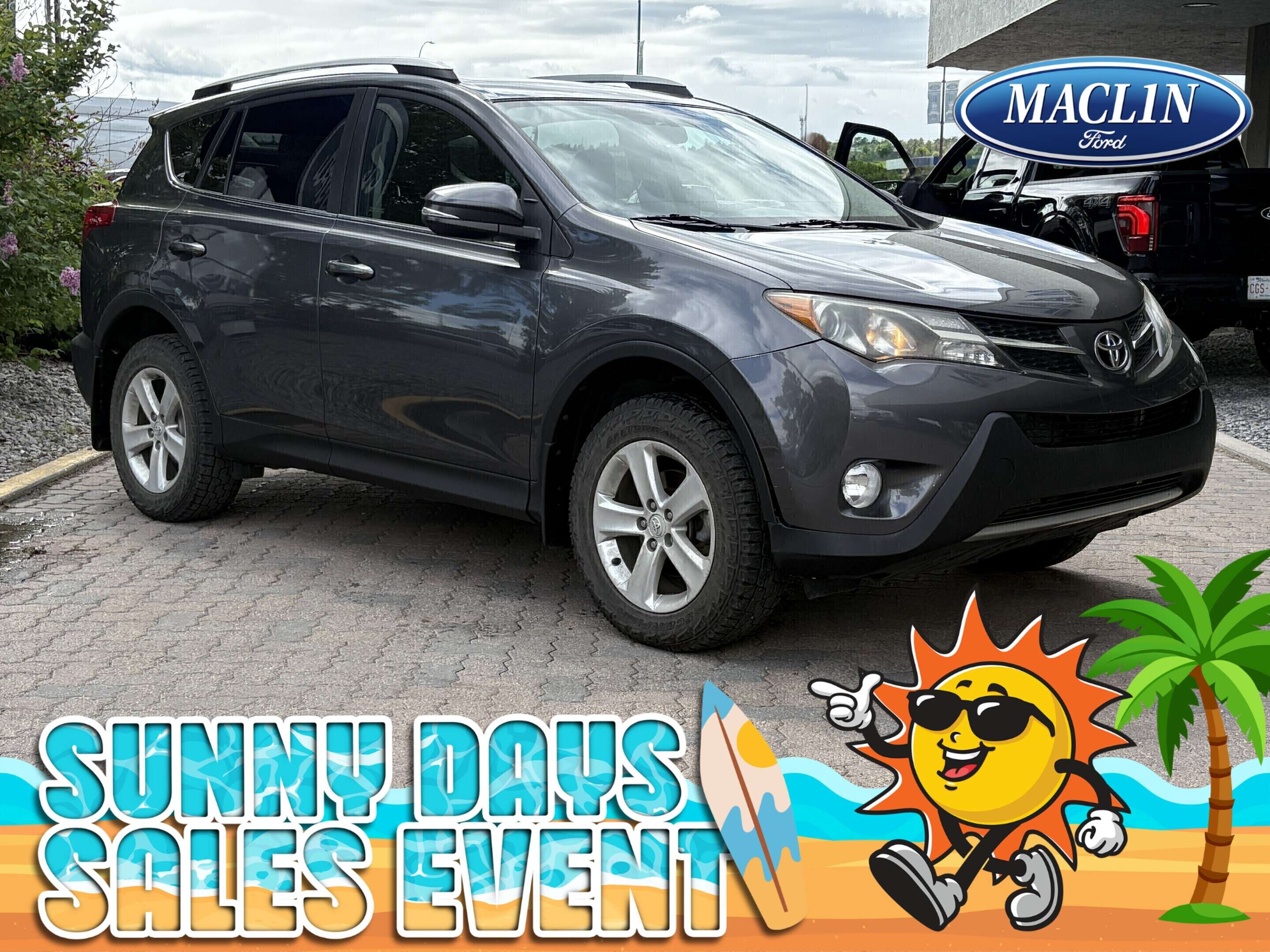 Gray 2013 Toyota RAV4 SUV / Crossover All-Wheel Drive 6-Speed Automatic