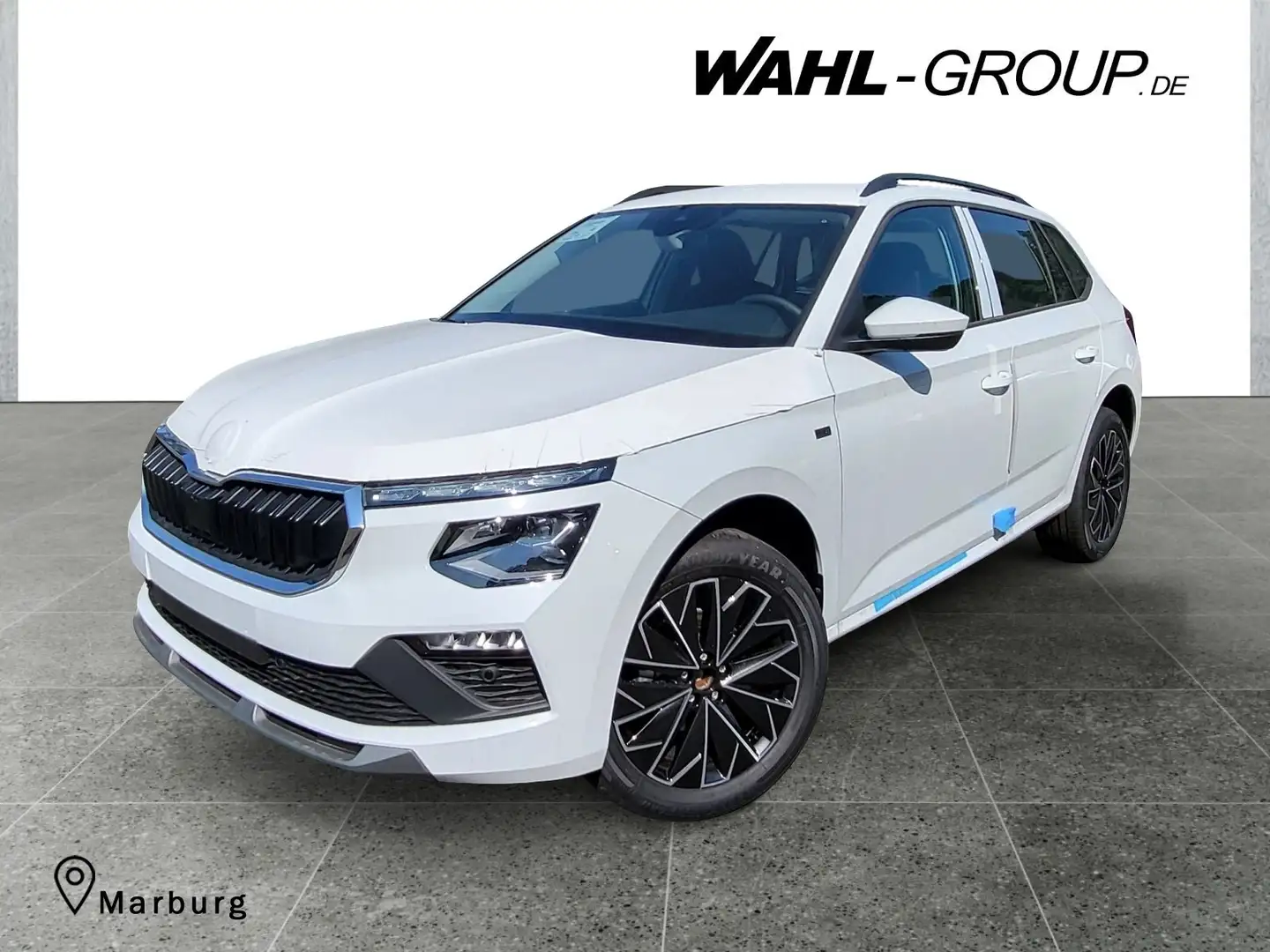 Skoda Kamiq 1.5 TSI 150 DSG Tour*AHK*LED*DAB*PDC*RFK*Blind-Spo Weiß - 1
