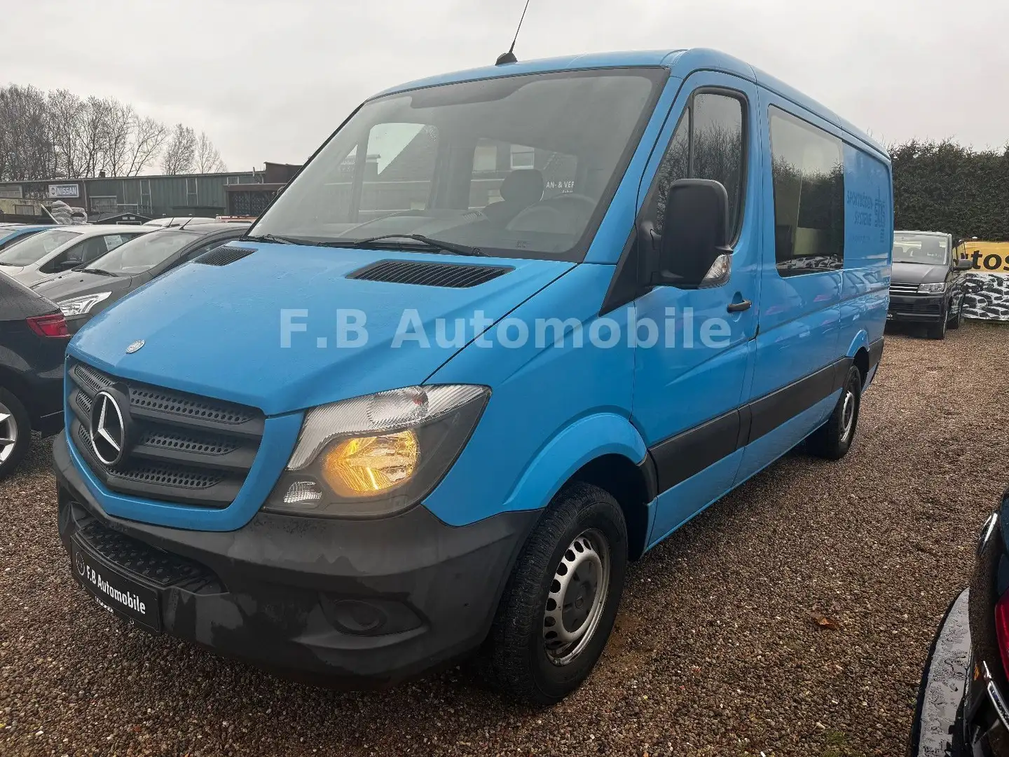 Mercedes-Benz Sprinter II Kasten 316 CDI/AHK/4-SITZER Modrá - 2