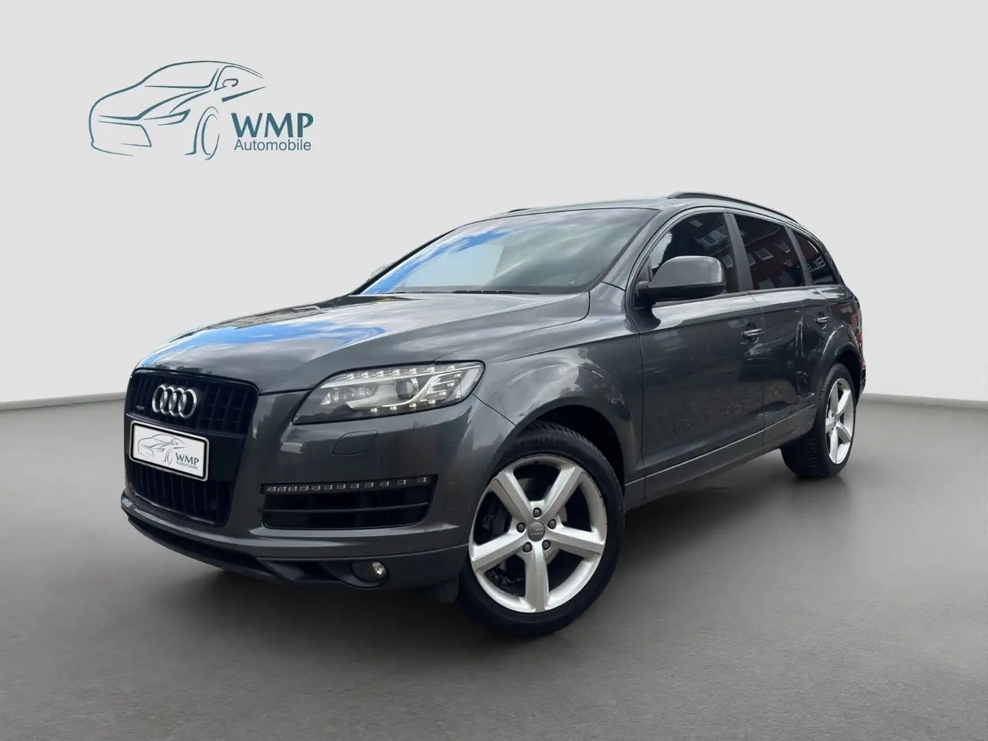 Audi Q7 3.0 TDI quattro/Luftfahrwerk/AHK/STHZ Grijs - 1